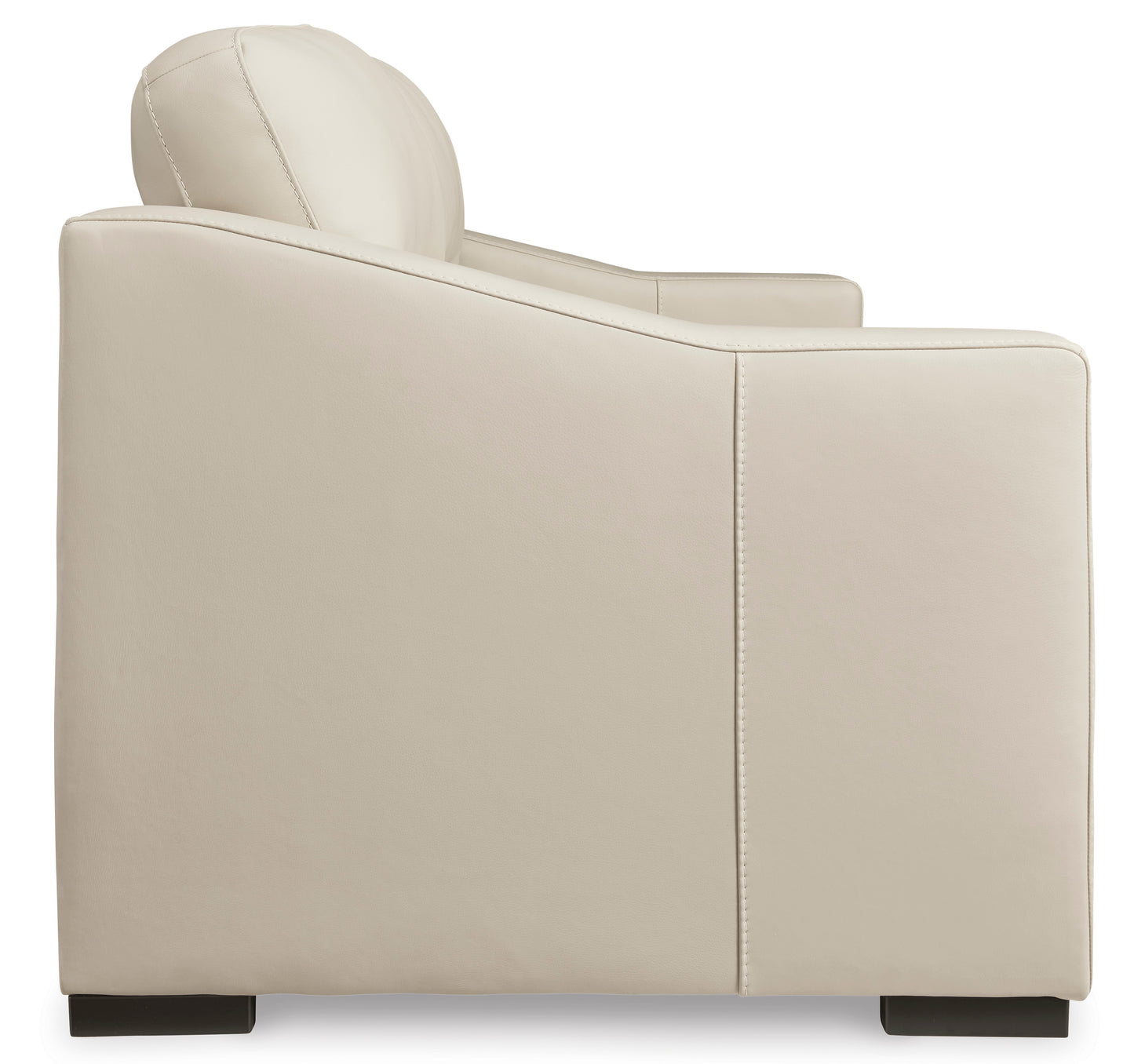 Treasure Trove Sofa- Leather- Almond Color