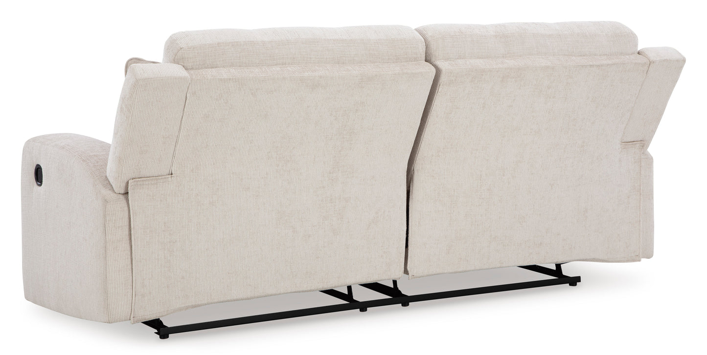 Danum 2 Seat Reclining Sofa-- Stone Color