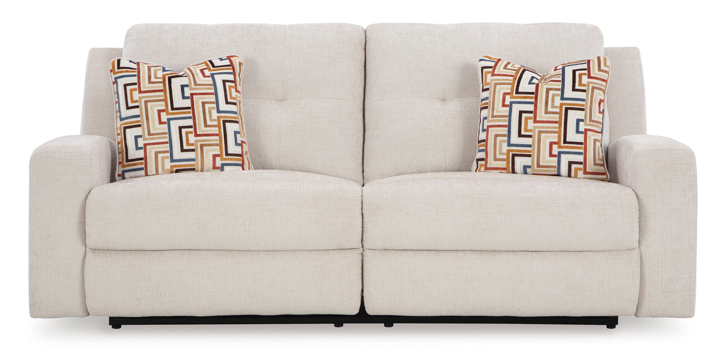 Danum 2 Seat Reclining Sofa-- Stone Color