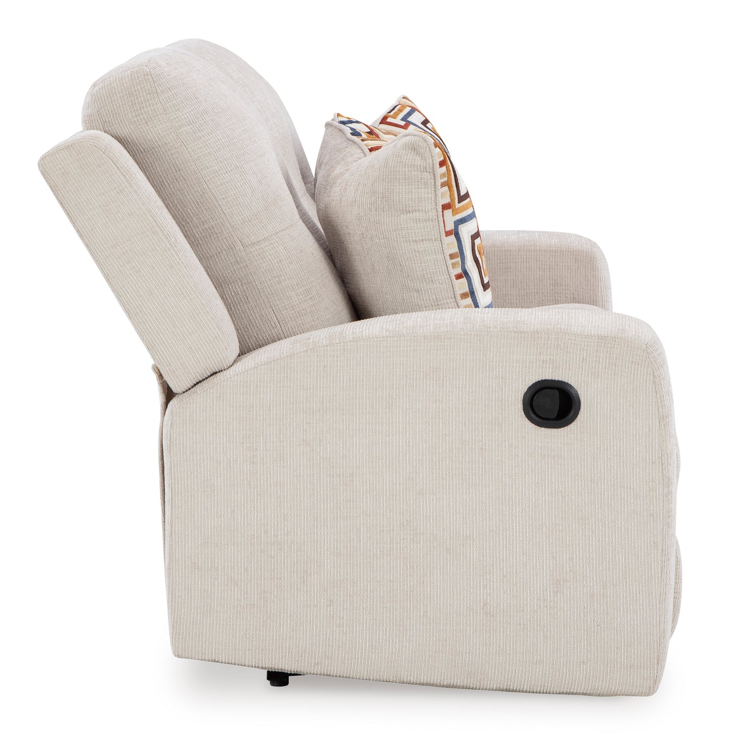 Danum Reclining Loveseat- Stone Color