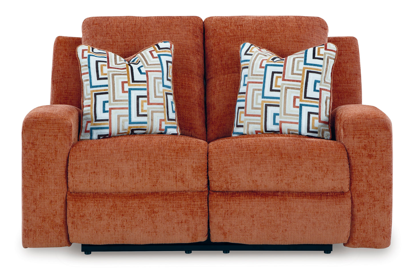Danum Reclining Loveseat- Spice Color
