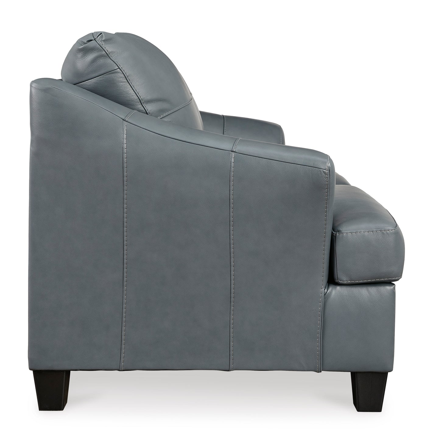 Genoa Loveseat-- Steel Color