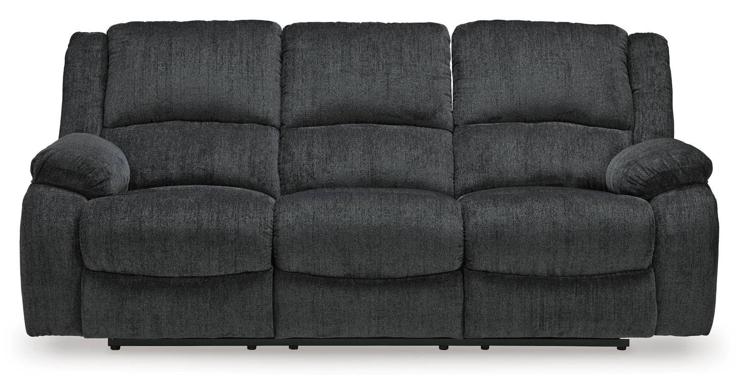 Draycoll Reclining Sofa--Slate Color