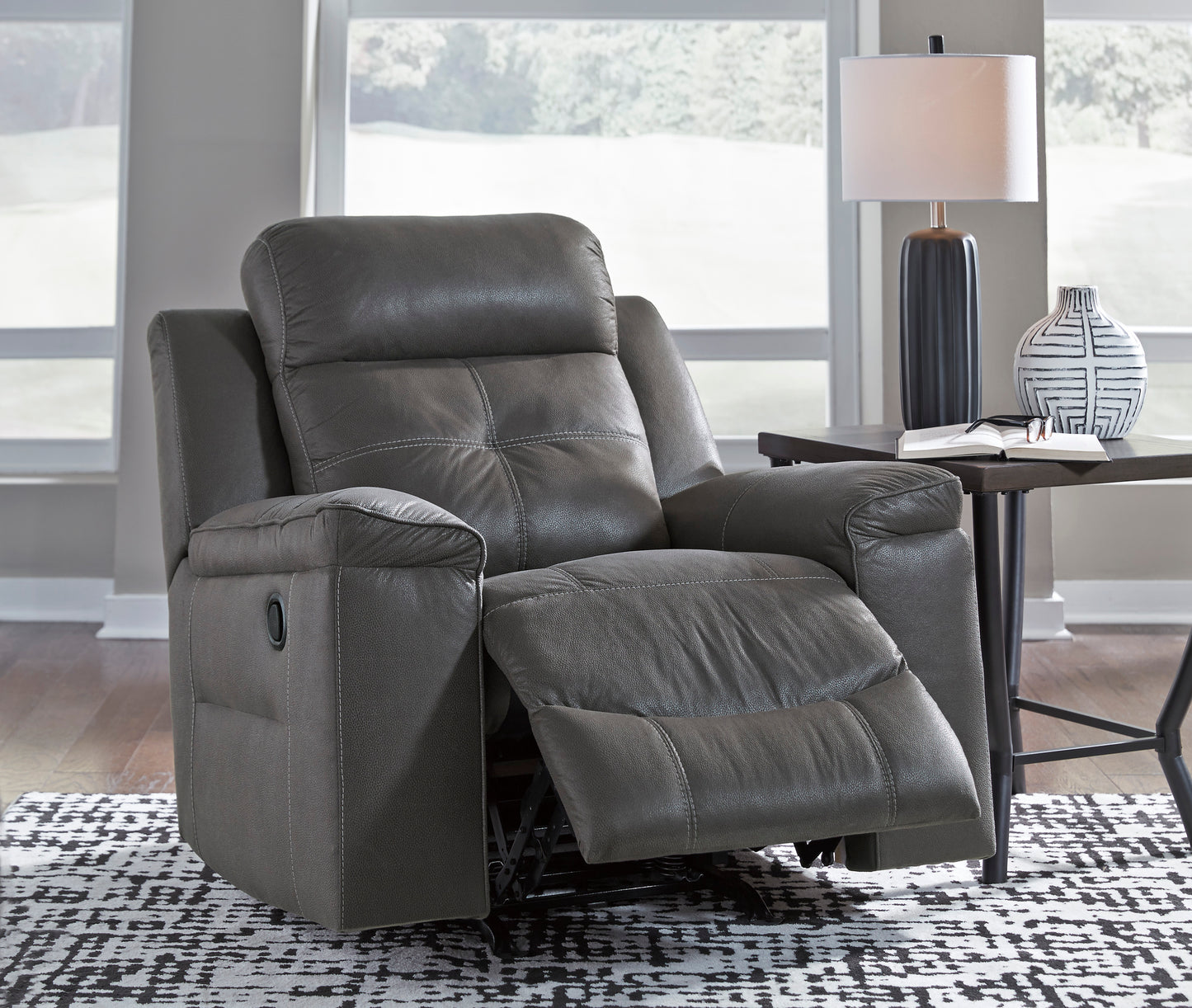 Jesolo Rocker Recliner-- Dark Gray Color