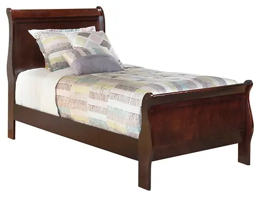 Alisdair Sleigh Bed With Mirrored Dresser Premier Furniture & Mattress