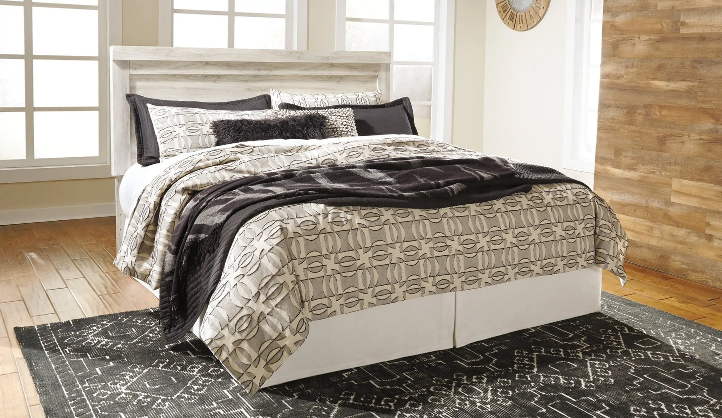 Bellaby Panel Headboard With Mirrored Dresser And Chest Premier Furniture & Mattress
