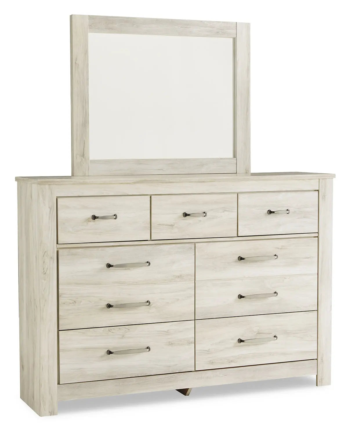 Bellaby Panel Headboard With Mirrored Dresser And Chest Premier Furniture & Mattress