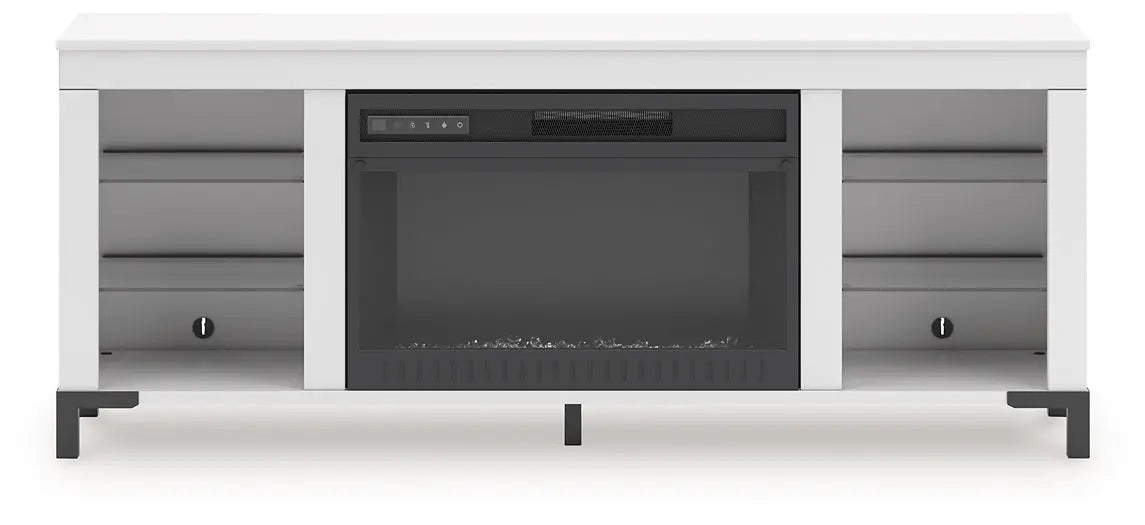 Brollevi TV Stand with Fireplace Premier Furniture & Mattress