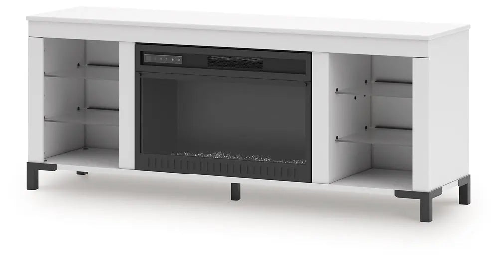 Brollevi TV Stand with Fireplace Premier Furniture & Mattress