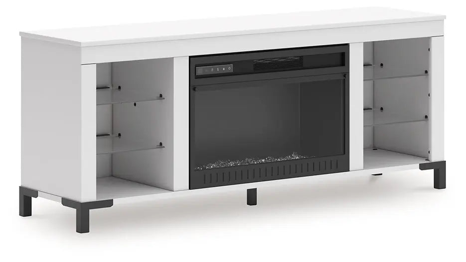Brollevi TV Stand with Fireplace Premier Furniture & Mattress