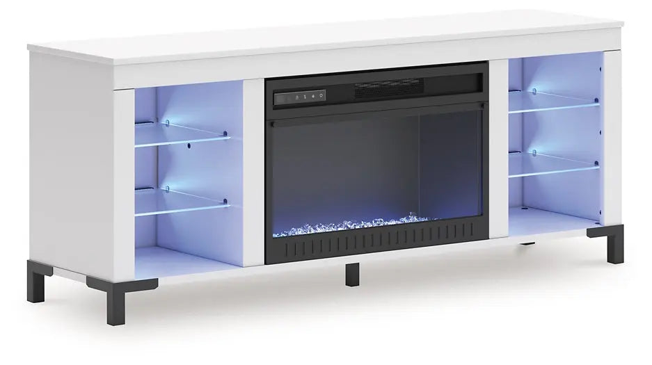 Brollevi TV Stand with Fireplace Premier Furniture & Mattress