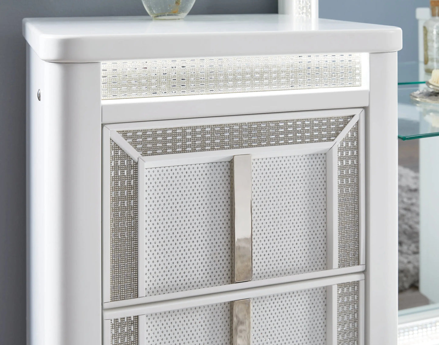 Chalanna Vanity with Mirror Premier Furniture & Mattress