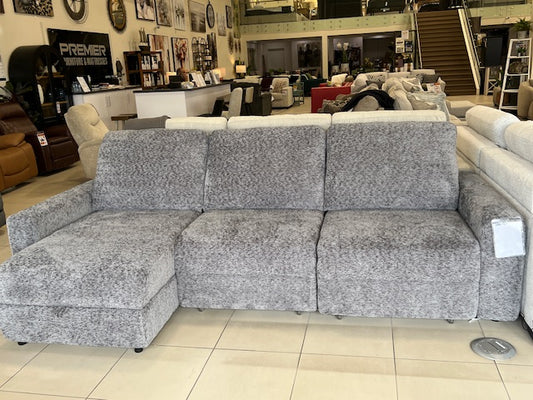 3-PEICE POWER SLIDER SECTIONAL