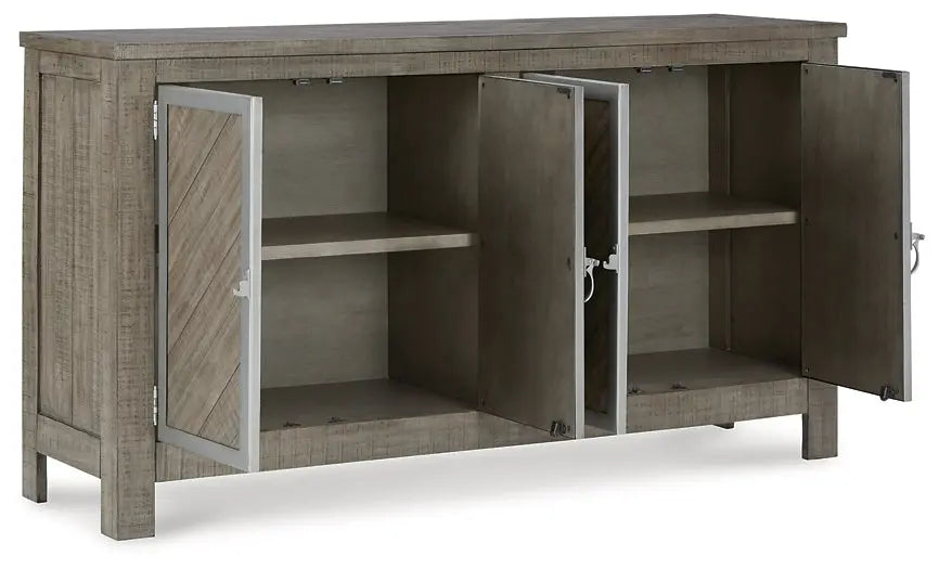 Krystanza Dining Table and 4 Chairs with Storage Premier Furniture & Mattress