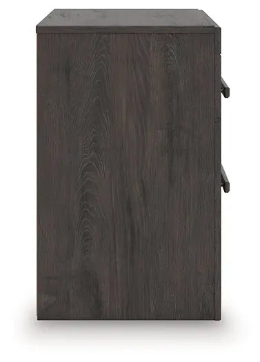 Prendonea Two Drawer Night Stand Premier Furniture & Mattress
