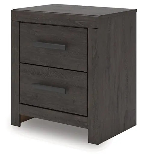 Prendonea Two Drawer Night Stand Premier Furniture & Mattress