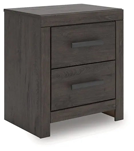 Prendonea Two Drawer Night Stand Premier Furniture & Mattress