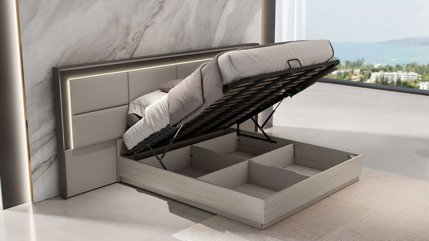 B156 Lift-up storage bed