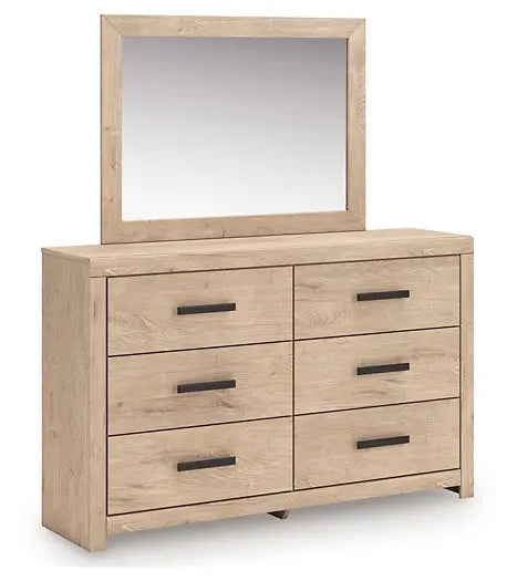 Sanginlane Dresser and Mirror Premier Furniture & Mattress