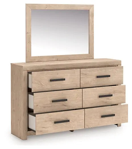 Sanginlane Dresser and Mirror Premier Furniture & Mattress