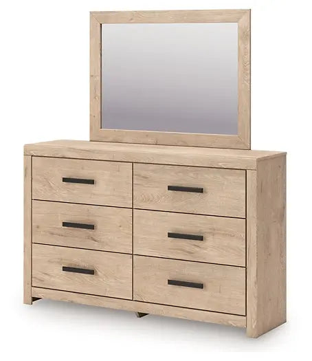 Sanginlane Dresser and Mirror Premier Furniture & Mattress