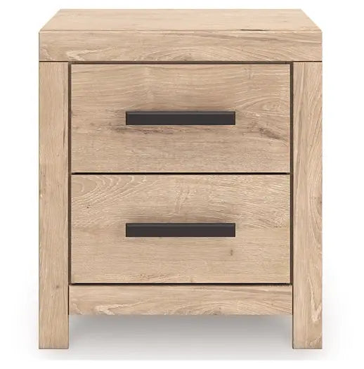 Sanginlane Two Drawer Night Stand Premier Furniture & Mattress