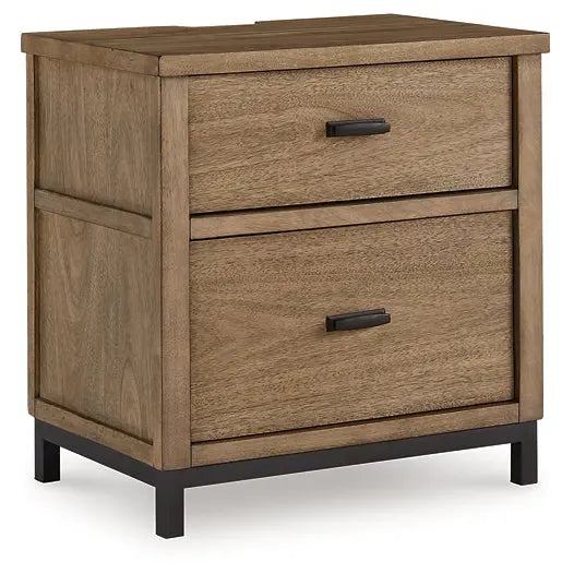 Tomtyn Two Drawer Night Stand Premier Furniture & Mattress