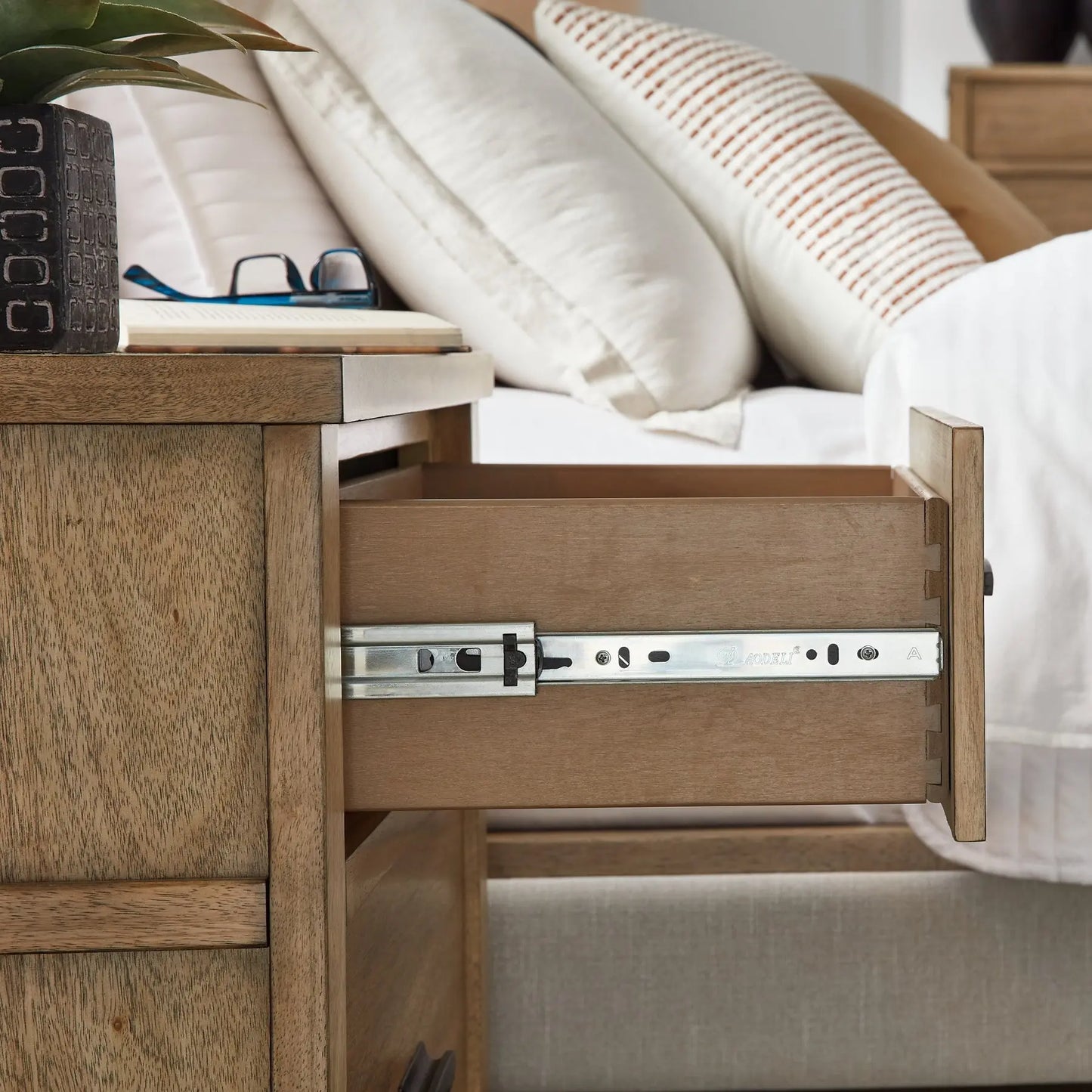 Tomtyn Two Drawer Night Stand Premier Furniture & Mattress