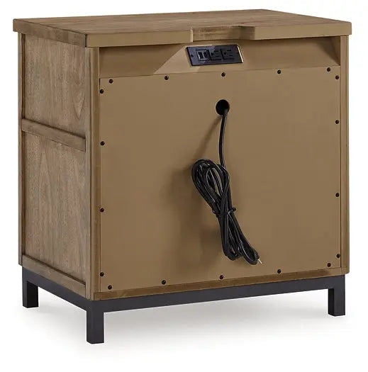 Tomtyn Two Drawer Night Stand Premier Furniture & Mattress