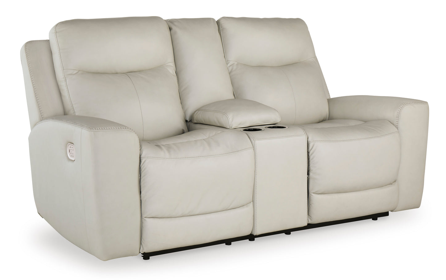 Mindanao PWR REC Loveseat/CON/ADJ HDRST- Coconut Color