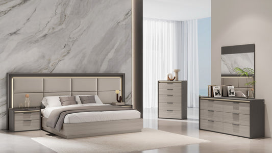 B156 Lift-up storage bed and 2 x Night Stand
