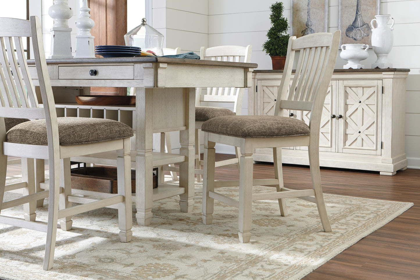 Bolanburg RECT Dining Room Counter Table - Premier Furniture & Mattress