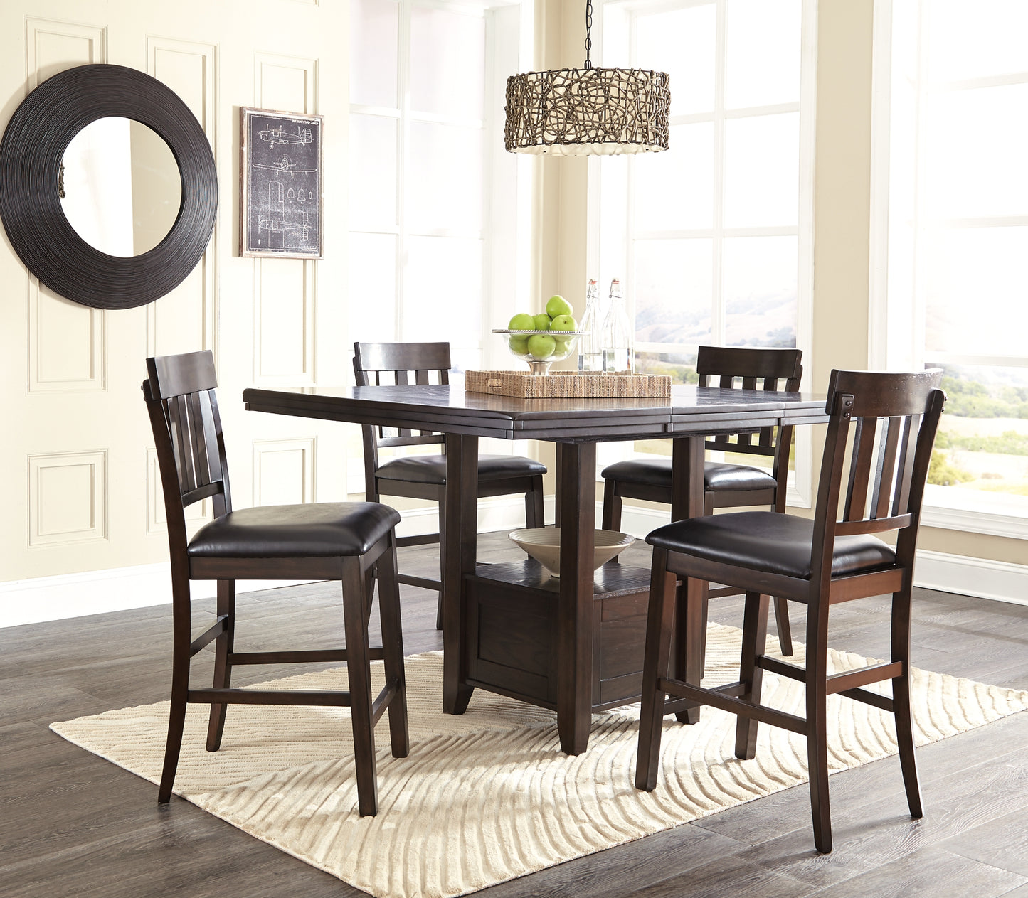 Haddigan Upholstered Barstool (2/CN) - Premier Furniture & Mattress