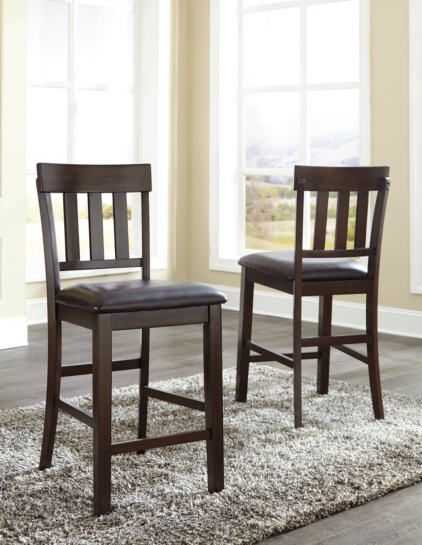 Haddigan Upholstered Barstool (2/CN) - Premier Furniture & Mattress