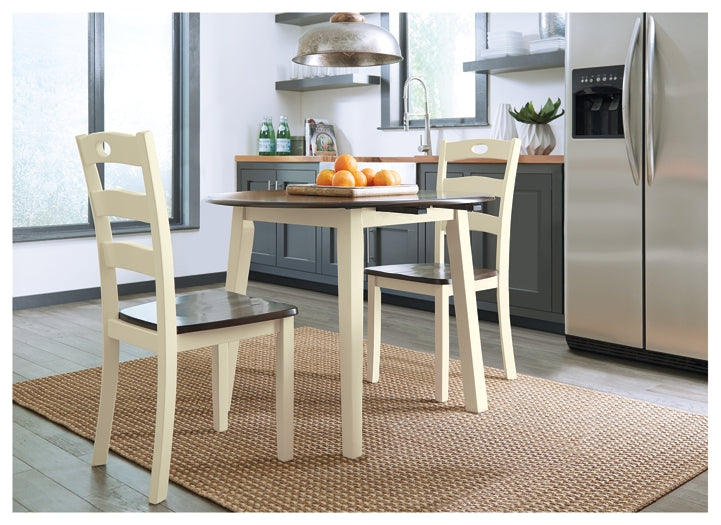 Woodanville Round DRM Drop Leaf Table - Premier Furniture & Mattress