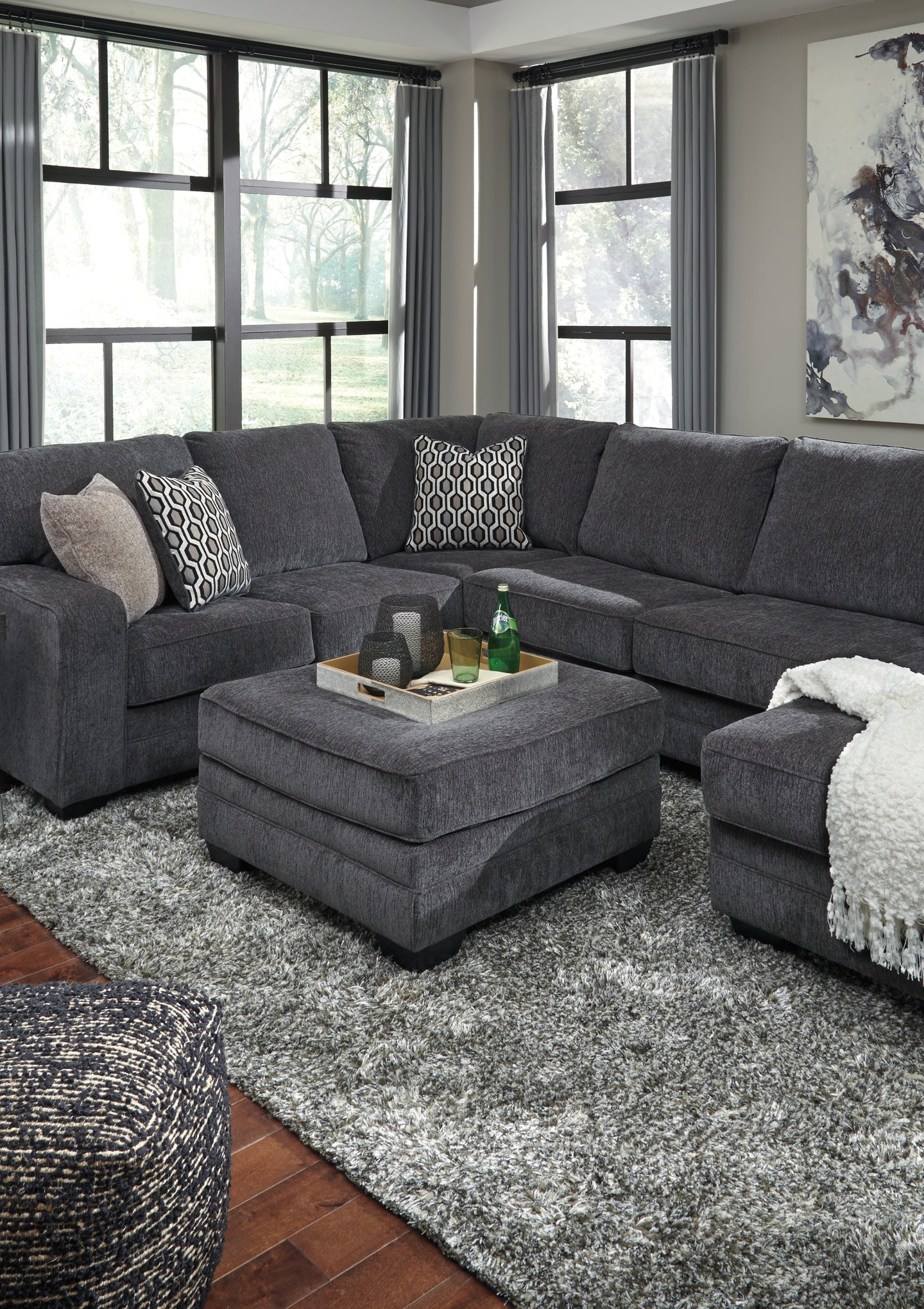 Tracling Oversized Accent Ottoman - Premier Furniture & Mattress