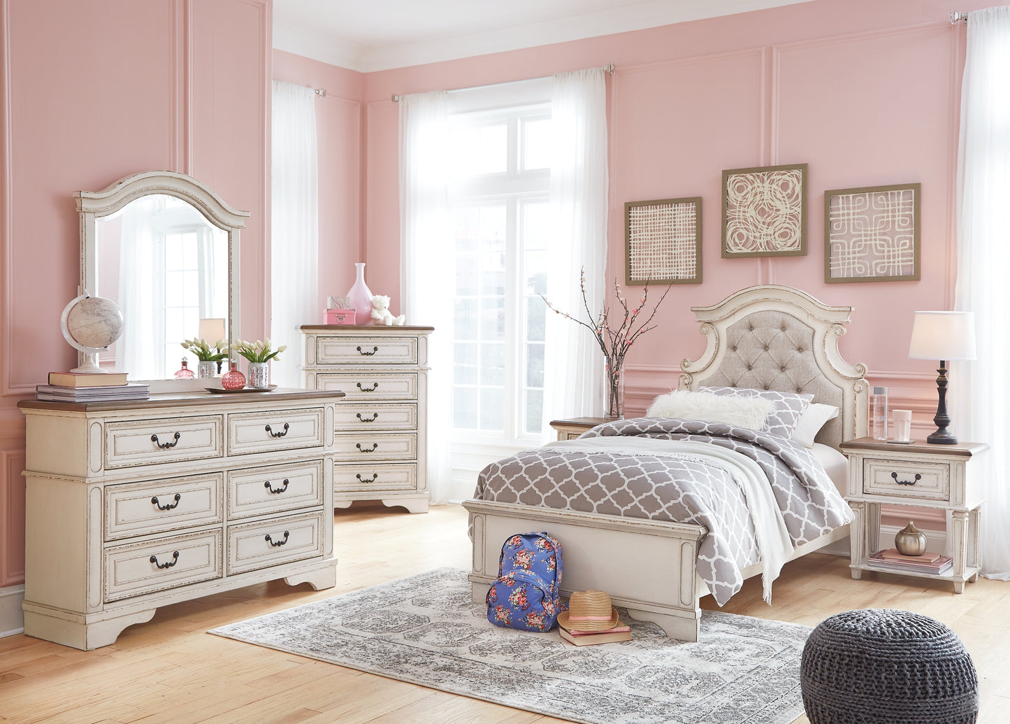 Realyn One Drawer Night Stand - Premier Furniture & Mattress