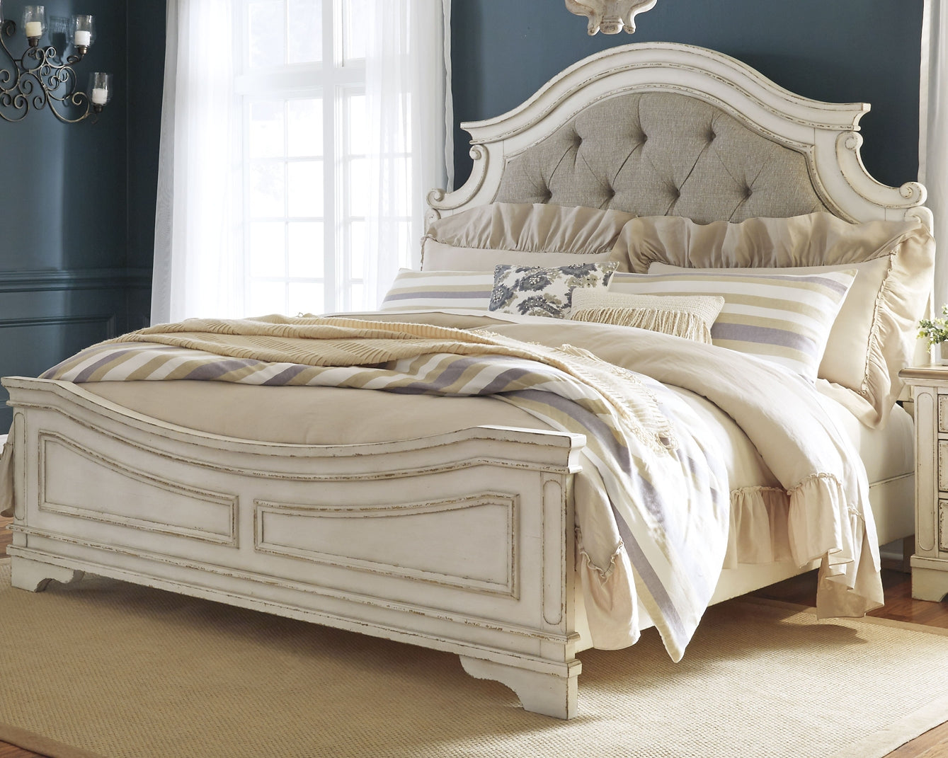Realyn Upholstered Panel Bed - Premier Furniture & Mattress