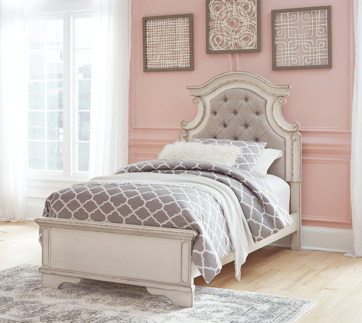 Realyn Upholstered Panel Bed - Premier Furniture & Mattress