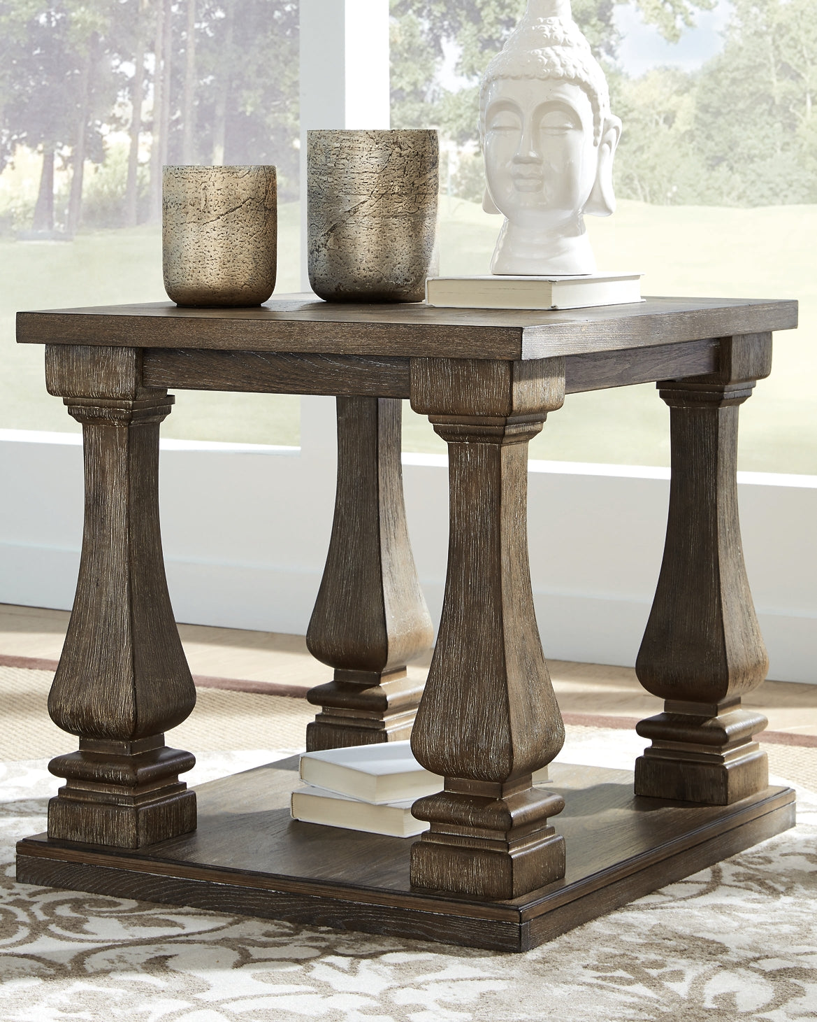 Johnelle Rectangular End Table - Premier Furniture & Mattress
