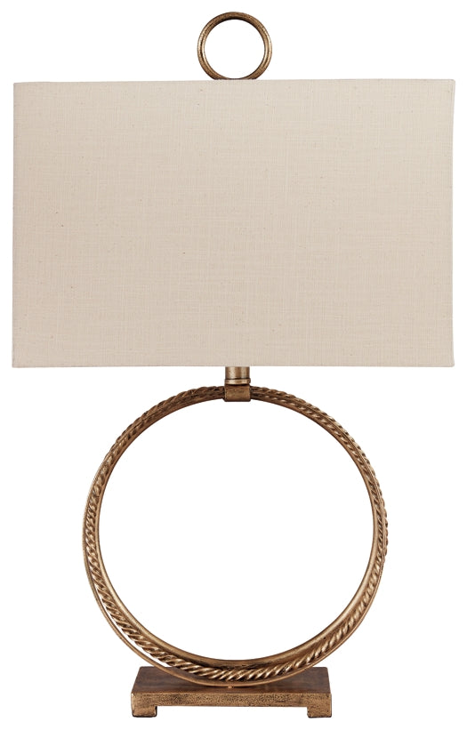 Mahala Metal Table Lamp (1/CN) - Premier Furniture & Mattress