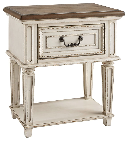 Realyn One Drawer Night Stand - Premier Furniture & Mattress
