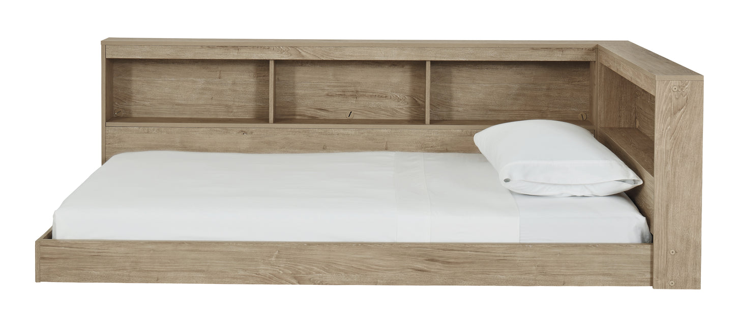 Oliah Bookcase Storage Bed - Premier Furniture & Mattress