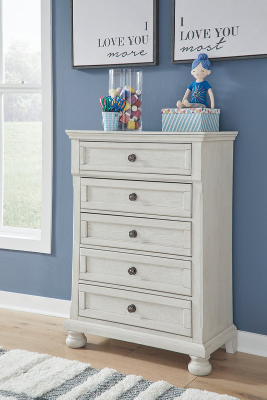 Robbinsdale Five Drawer Chest - Premier Furniture & Mattress