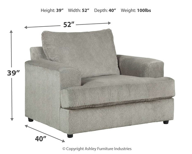 Soletren Chair and a Half - Premier Furniture & Mattress
