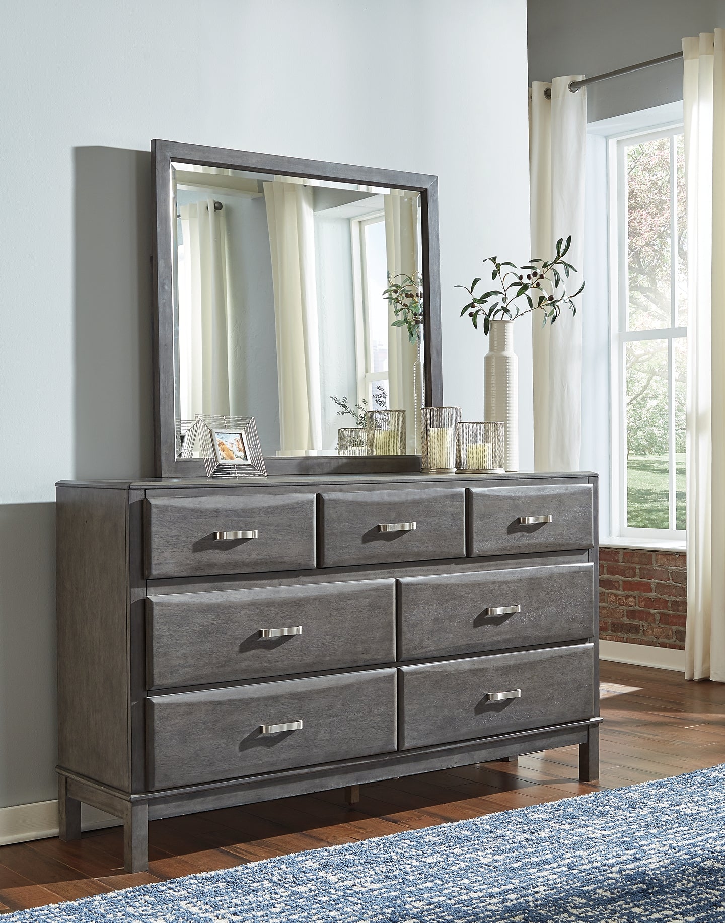 Caitbrook Dresser and Mirror - Premier Furniture & Mattress