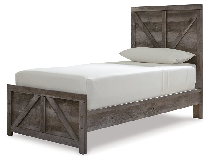 Wynnlow Crossbuck Panel Bed - Premier Furniture & Mattress