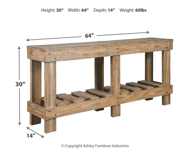 Susandeer Console Sofa Table - Premier Furniture & Mattress
