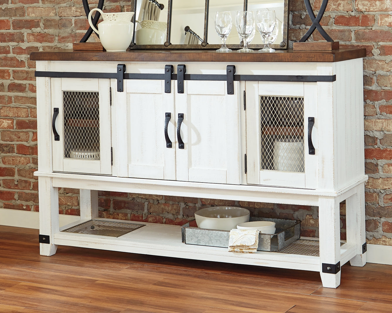 Valebeck Dining Room Server - Premier Furniture & Mattress