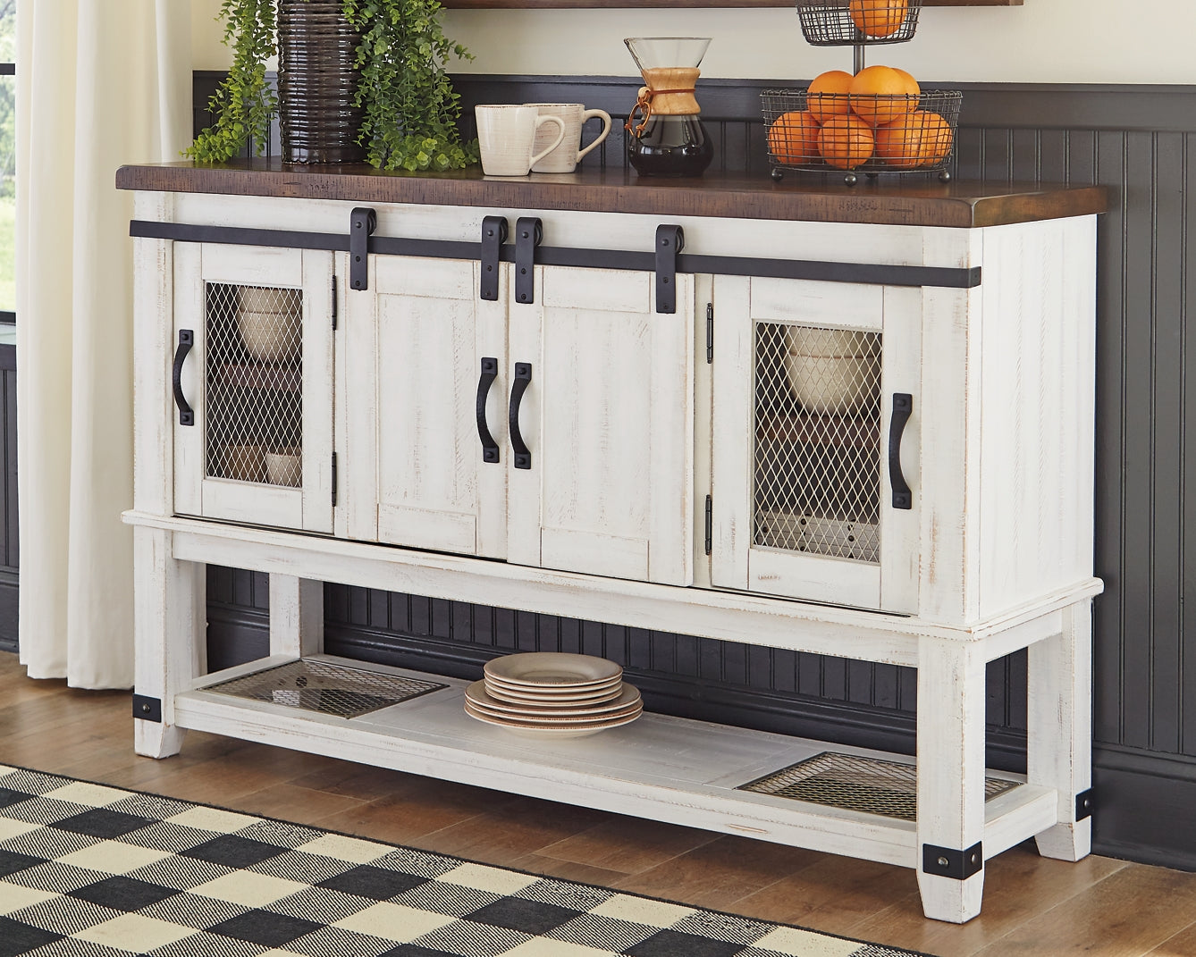 Valebeck Dining Room Server - Premier Furniture & Mattress